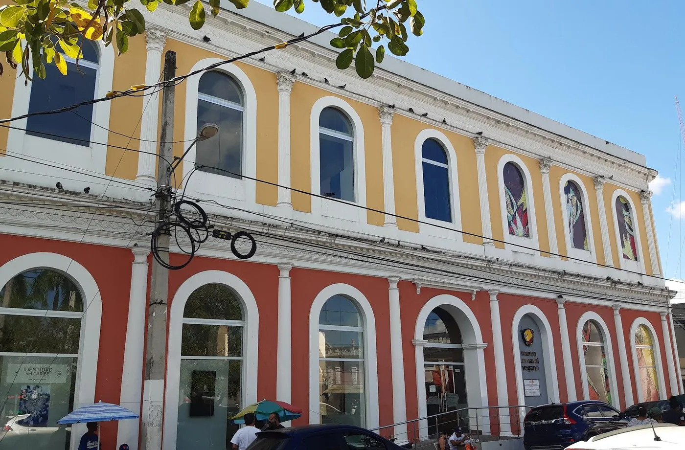 Historic architecture in downtown La Vega
